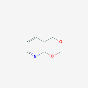 molecular formula C7H7NO2 B117346 4H-[1,3]二噁英并[4,5-b]吡啶 CAS No. 158537-79-2
