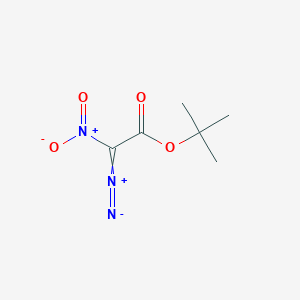 molecular formula C16H10I2O3 B1173486 Tert-butyl nitrodiazoacetate CAS No. 13994-40-6