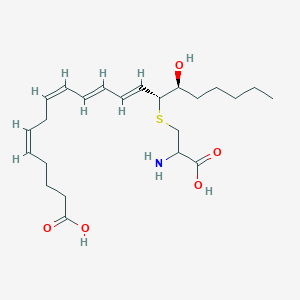 molecular formula C23H37NO5S B117350 Eoxin E4 