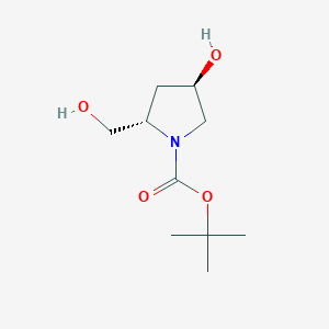 (2S,4R)-4-Hydroxy-2-(hydroxymethyl)-1-pyrrolidinecarboxylic Acid tert-Butyl Ester