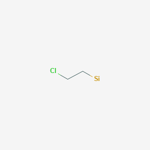 molecular formula C2H4ClSi B1173555 2-Chloroethylsilane CAS No. 18165-19-0