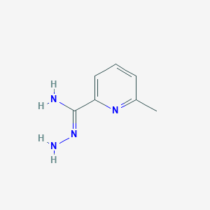 molecular formula C7H10N4 B1173567 6-Methylpicolinimidohydrazide CAS No. 18895-94-8