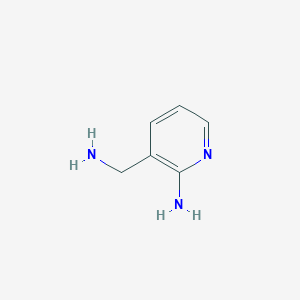 B117360 3-(Aminomethyl)pyridin-2-amine CAS No. 144288-48-2