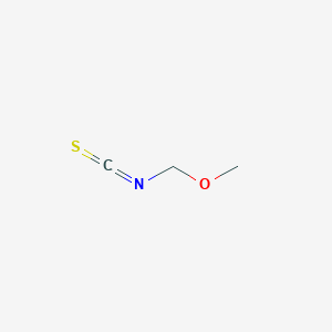 molecular formula C3H5NOS B011737 Methoxymethyl isothiocyanate CAS No. 19900-84-6