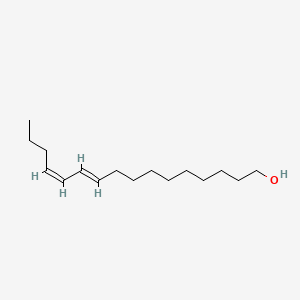 molecular formula C16H30O B1173786 (10Z,12E)-10,12-Hexadecadien-1-ol CAS No. 1002-94-4