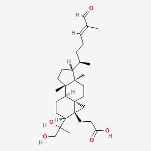 molecular formula C30H48O5 B1173828 Gardenoin J CAS No. 1345109-46-7