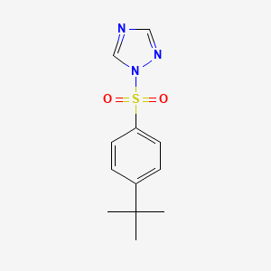1-[(4-tert-butylphenyl)sulfonyl]-1H-1,2,4-triazole
