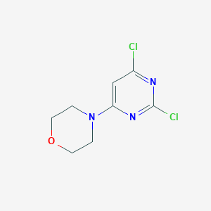 molecular formula C8H9Cl2N3O B117384 4-(2,6-Dichloropyrimidin-4-yl)morpholine CAS No. 52127-83-0