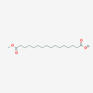 molecular formula C17H32O4 B1173963 16-Methoxy-16-oxohexadecanoic acid CAS No. 18451-85-9