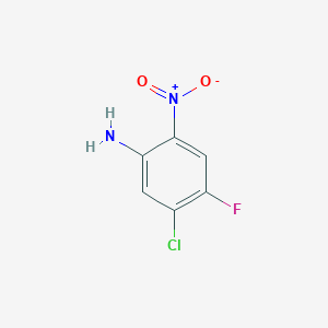 molecular formula C6H4ClFN2O2 B011740 5-Chloro-4-fluoro-2-nitroaniline CAS No. 104222-34-6