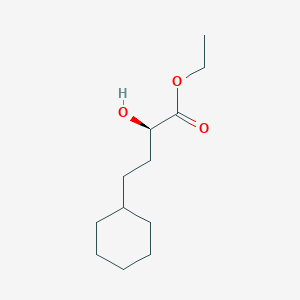 (-)-Ethyl-(R)-2-hydroxy-4-cyclohexylbutyrate