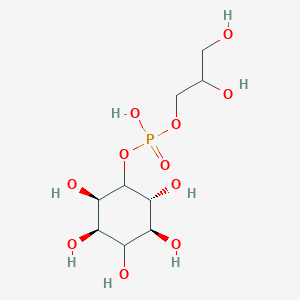 2,3-dihydroxypropyl [(2R,3R,5S,6R)-2,3,4,5,6-pentahydroxycyclohexyl] hydrogen phosphate