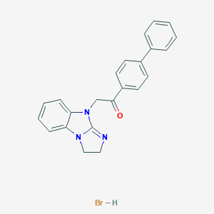 molecular formula C23H20BrN3O B117414 CCT 031374 hydrobromide CAS No. 1219184-91-4