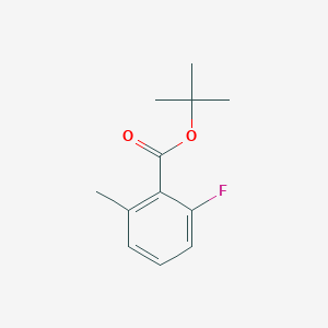 molecular formula C12H15FO2 B11741692 tert-Butyl 2-fluoro-6-methylbenzoate CAS No. 1441004-38-1