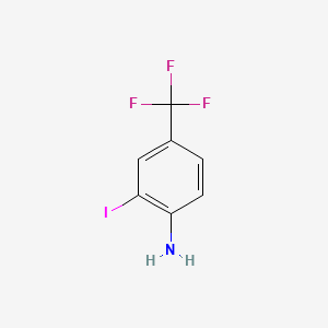 molecular formula C8H12ClNO2 B1174171 4-Amino-3-iodobenzotrifluoride CAS No. 16344-17-5