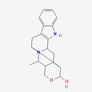 molecular formula C19H22N2O2 B1174184 Peraksine CAS No. 15527-80-7