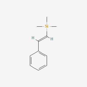 molecular formula C10H15NS B1174186 Styryltrimethylsilane CAS No. 18001-47-3