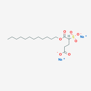 molecular formula C7H7N3O4 B1174254 Disodium 1-lauryl sulfosuccinate CAS No. 19040-44-9