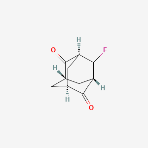 molecular formula C3H2N4O4 B1174256 4-Fluoro-2,6-adamantanedione CAS No. 19305-99-8