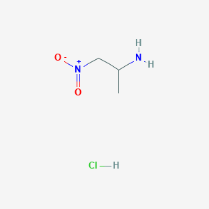 molecular formula C3H9ClN2O2 B11742568 1-Nitropropan-2-amine hydrochloride 