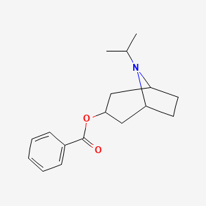 8-Isopropyl-8-azabicyclo[3.2.1]oct-3-yl benzoate