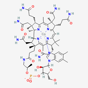 molecular formula C62H88CoN13O14P B1174336 Cob(II)alamin CAS No. 18534-66-2