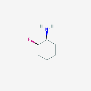 molecular formula C6H12FN B11743404 (1S,2R)-2-fluorocyclohexan-1-amine 
