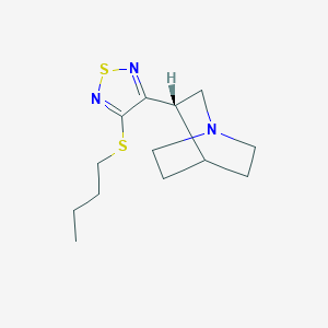 molecular formula C13H21N3S2 B117435 Unii-98IW5hav1N CAS No. 141575-50-0