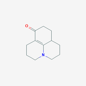 molecular formula C12H17NO B11743941 1-Azatricyclo[7.3.1.05,13]tridec-5(13)-en-6-one 