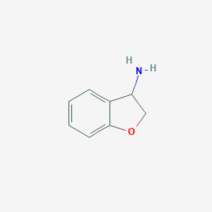 molecular formula C8H9NO B011744 2,3-Dihydro-benzofuran-3-ylamine CAS No. 109926-35-4