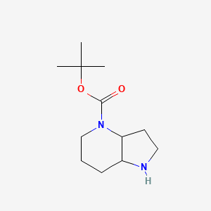 molecular formula C14H23BN2O4 B1174428 Tert-butyl octahydro-1H-pyrrolo[3,2-B]pyridine-4-carboxylate CAS No. 1277168-52-1