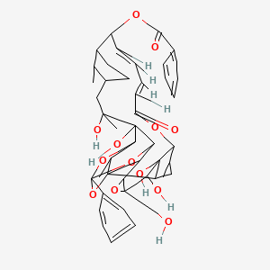 molecular formula C46H54O13 B1174457 Trigonosin F CAS No. 1262842-73-8
