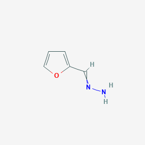 molecular formula C5H6N2O B11745248 2-Furancarboxaldehyde, hydrazone 