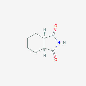 molecular formula C8H11NO2 B117455 cis-Hexahydro-1H-isoindole-1,3(2H)-dione CAS No. 7506-66-3