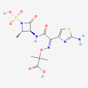 molecular formula Cl3H2InO B1174560 Aztreonam CAS No. 149496-40-2