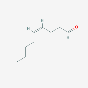 molecular formula C9H16O B11745638 (Z)-4-Nonenal 