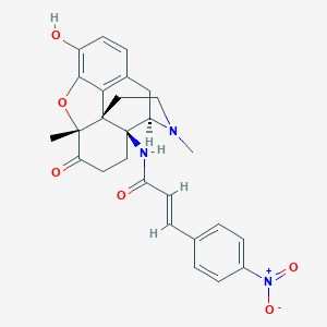 molecular formula C27H27N3O6 B117462 Met-camo CAS No. 148717-84-4
