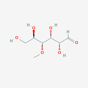 molecular formula C7H14O6 B117466 4-O-甲基-D-葡萄糖 CAS No. 4132-38-1