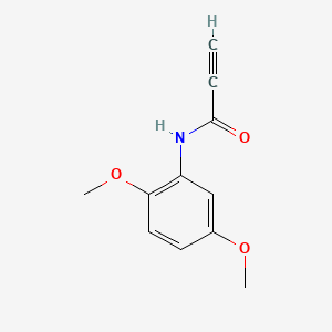 molecular formula C11H11NO3 B1174689 N-(2,5-dimethoxyphenyl)-2-propynamide 