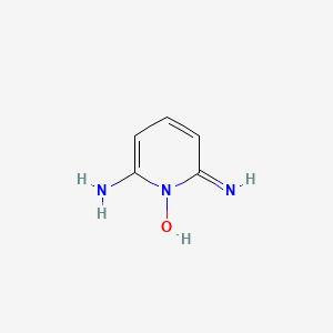 molecular formula C5H7N3O B1174783 1-Hydroxy-6-iminopyridin-2-amine CAS No. 146538-81-0