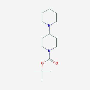 molecular formula C15H28N2O2 B117482 Tert-butyl 4-piperidin-1-ylpiperidine-1-carboxylate CAS No. 125541-12-0