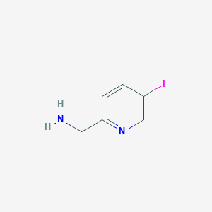 molecular formula C6H7IN2 B11751092 (5-Iodopyridin-2-yl)methanamine 