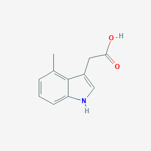molecular formula C11H11NO2 B117511 2-(4-methyl-1H-indol-3-yl)acetic acid CAS No. 52531-22-3