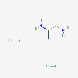 molecular formula C4H14Cl2N2 B11751206 (2S,3S)-Butane-2,3-diamine dihydrochloride 