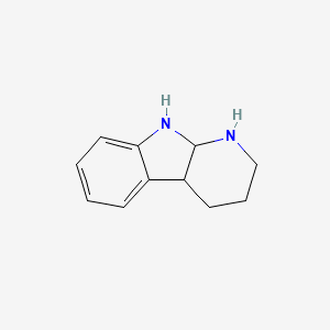 molecular formula C11H14N2 B11751720 2,3,4,4a,9,9a-Hexahydro-1h-pyrido[2,3-b]indole 