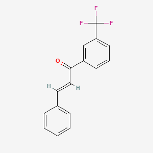 molecular formula C16H11F3O B11751832 3'-(Trifluoromethyl)chalcone CAS No. 85197-94-0