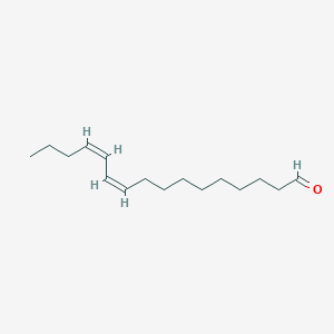 molecular formula C16H28O B11751969 10Z,12Z-Hexadecadienal 