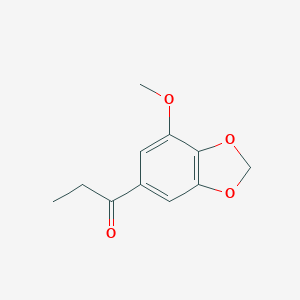 molecular formula C11H12O4 B011752 Crocatone CAS No. 19937-86-1