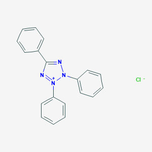 molecular formula C19H15N4.Cl<br>C19H15ClN4 B117521 Tetrazolium Red CAS No. 298-96-4