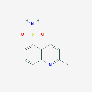 molecular formula C10H10N2O2S B11752116 2-Methylquinoline-5-sulfonamide 